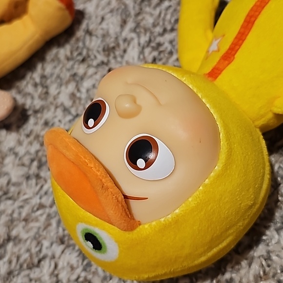 Cocomelon Baby JJ duckie and lion plushes 8 inches - Picture 5 of 5